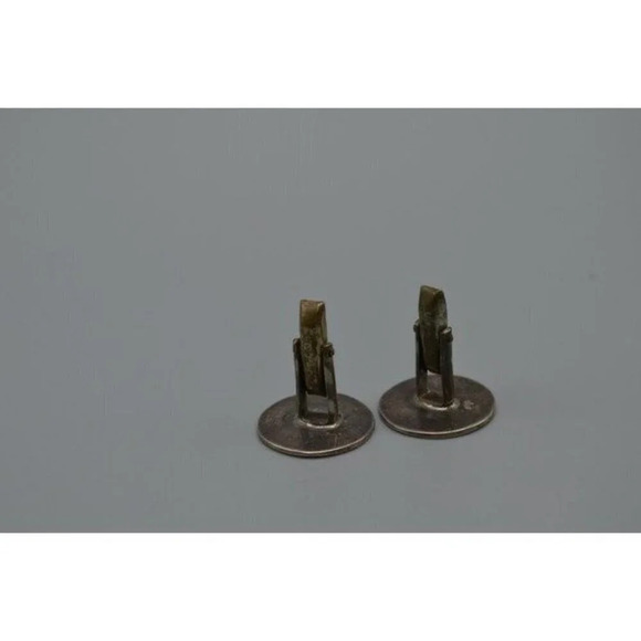 Mayan Calendar Silver Cufflinks - Picture 8 of 10